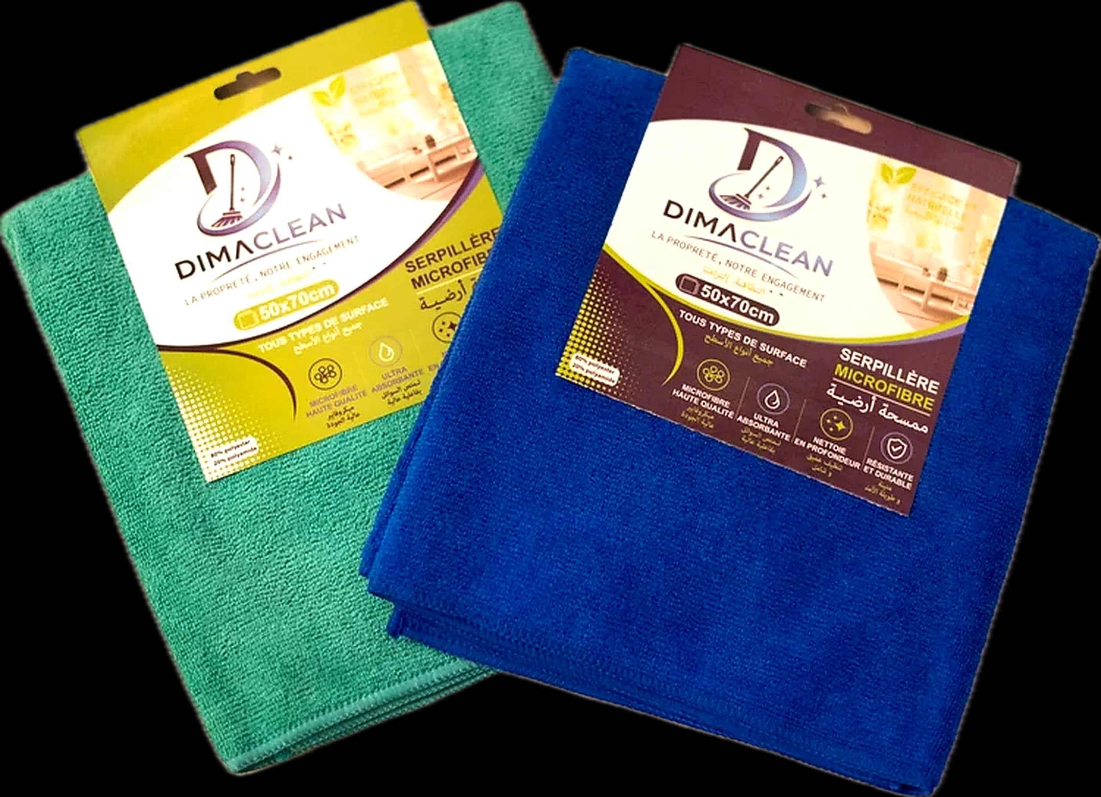 Serpillère microfibre